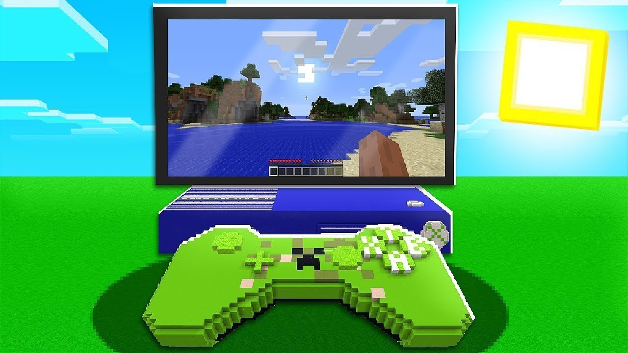 JOUER AVEC UNE XBOX ONE FONCTIONNELLE DANS MINECRAFT - YouTube
