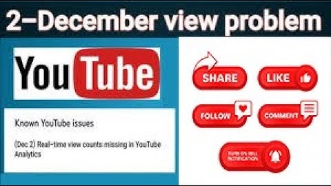 [Known issue] Dec 2 real time view count || YouTube analytics|| 2020 Tech With Priya.