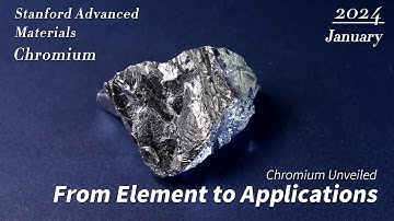 Chromium: From Element to Applications