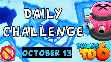 Bloons TD 6 Daily Challenge | Incineration | No Hero No MK No Powers | October 13 2023