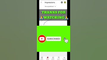 🧐केसे YouTube Video Impression देखोगे | Impression kaise check kare #shorts