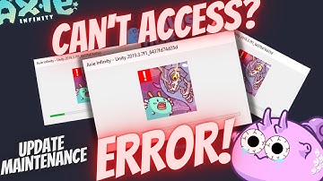 HOW TO RAP -  ERROR AFTER MAINTENANCE (PC)- FIXING LOGIN ISSUE - AXIE INFINITY
