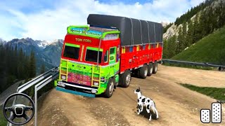 Heavy Cargo Truck Driving Simulator 3D - Offroad Cargo Transporter Truck Driver - Android GamePlay  screenshot 2