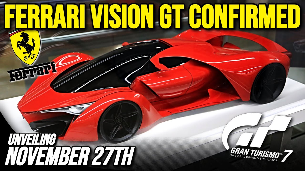 Ferrari Vision GT teased for Gran Turismo 7