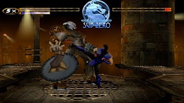 Mortal Kombat Mythologies: Sub-Zero - Jail Keeper Boss Fight (Mortal Kombat: Legacy Kollection)