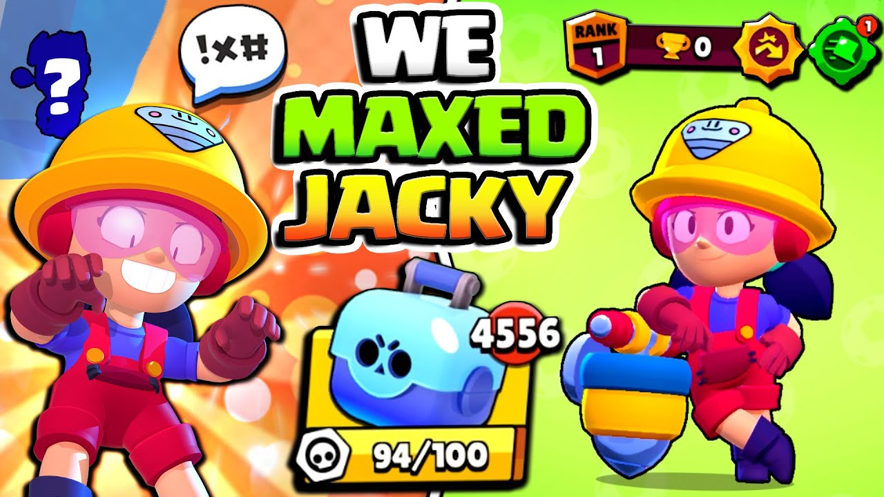 9 Free Mega Boxes For Free Jacky But We Got A Legendary Gemming Maxing New Update Brawler Youtube