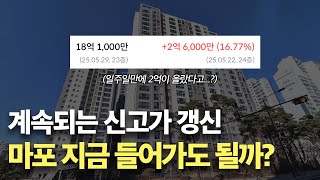 앉은채로 1억씩 오르는 마포 아파트 총 정리! 시세보다 싸게 살 수 있는 기회는 덤