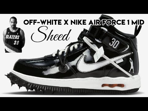 Nike Air Force 1 Mid Off-White Sheed Sneakers