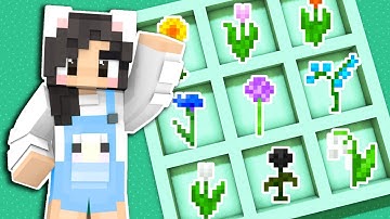 💜Minecraft BUT Every Room is a Different FLOWER