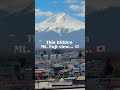 This hidden Mt. Fuji view…. #mtfuji #japantravel #japanvlog #tokyotravel