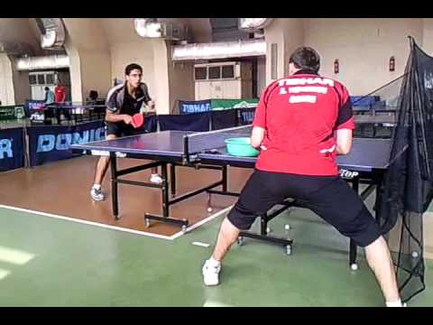 table tennis practice multiballs Yefremov-Assar fl...