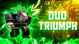 Polluted Wasteland DUO Triumph | Tower defense simulator | tds roblox | Nuclear Monster tds