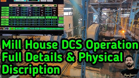 Mill House Detail || Motor Details || DCS Parameter || Juice Flow Interlock @industrialvlogs8133