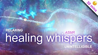 Healing Fairy Soundscape | Normal Pitch ?‍️ Layered Whispers 30m ?‍️ DIM ASMR AUDIO