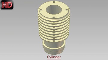 Cylinder (Video Tutorial) Autodesk Inventor