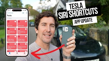 Tesla App Update - Apple Siri Shortcuts (HOW TO USE THEM)