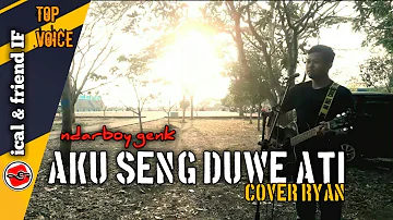 Ndarboy genk - aku seng duwe ati cover Ryan | live waduk sangiran |