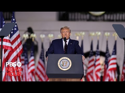 WATCH: President Donald Trump’s full speech at the Republican National Convention | 2020 RNC Night 4