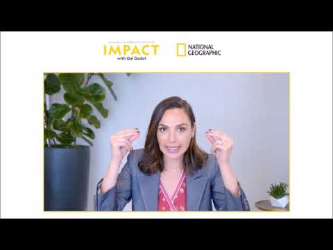 Gal Gadot Interview for NatGeo's IMPACT