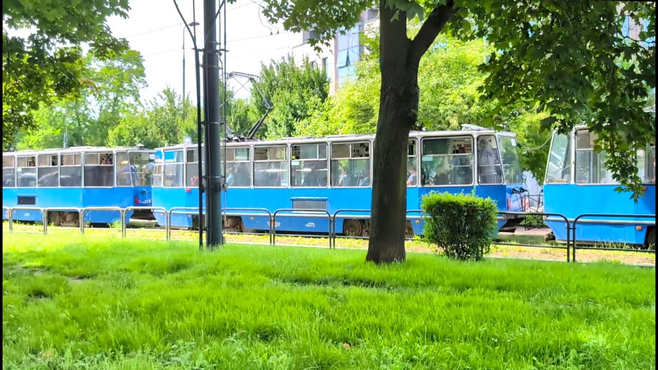 【ポーランド】クラクフのトラム Trams in Krakow, POLAND