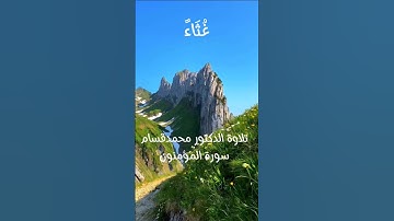 سورة المؤمنون الآية 41 #القرآن_الكريم #quran #القران_الكريم_دواء_القلوب #اكسبلور #القرآن_الكريم