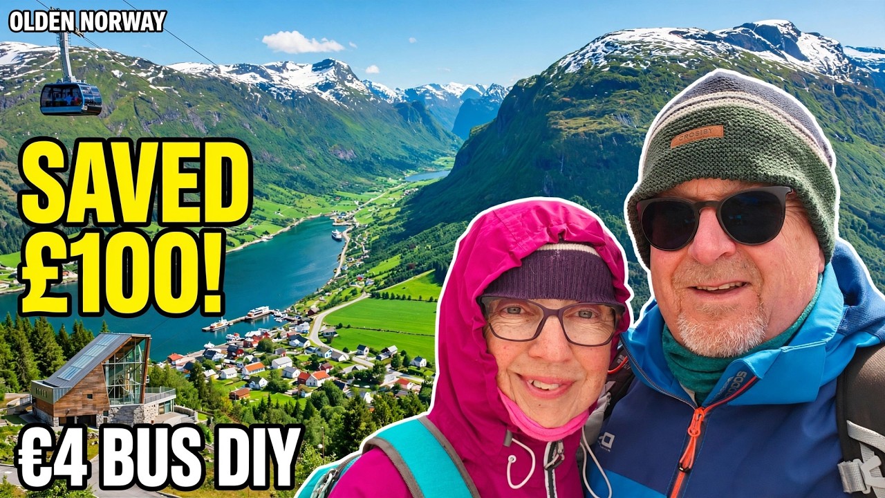 OLDEN Norway DIY - Loen Skylift on the €4 Local Bus - Saved £100! | P&O Aurora
