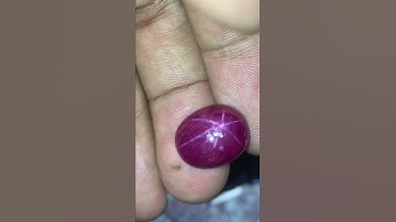 Ruby sao yên Bái 16ct, sao nét thẳng cánh - star Ruby yen bai | www.iruby.vn