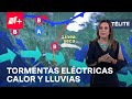 CDMX con pronóstico de lluvias y rachas de viento - Las Noticias