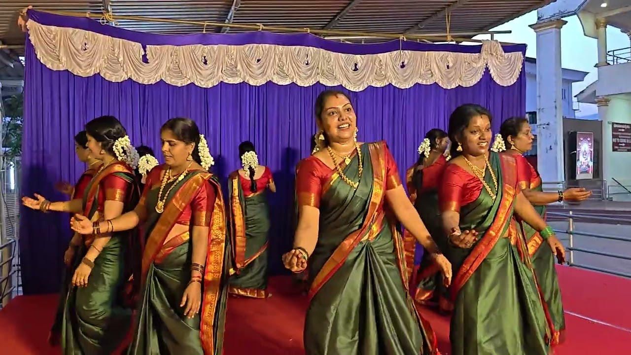 മൂകാംബികദേവിയുടെ// മുന്നിൽ ശ്രീ മാതാ കലാക്ഷേത്ര / അമ്മാടം /അവതരിപ്പിച്ച തിരുവാതിരകളി 06-02-2026