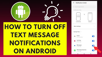 How to Turn Off Text Message Notifications on Android (2025 Updated Guide)