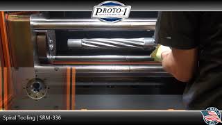 SRM-336 Tube End Forming Machine | Spiral Tooling