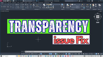 🔧 AutoCAD Transparency Issue Fix ⚡ 🤔 Fixed in 2 Minutes!