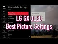 LG GX Best Picture Settings