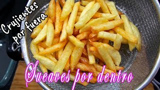 Como hacer PAPAS FRITAS SUPER CRUJIENTES **EL SECRETO DE LOS RESTAURANTES** | El Mister Cocina by El Mister Cocina 39,941 views 2 months ago 10 minutes, 22 seconds