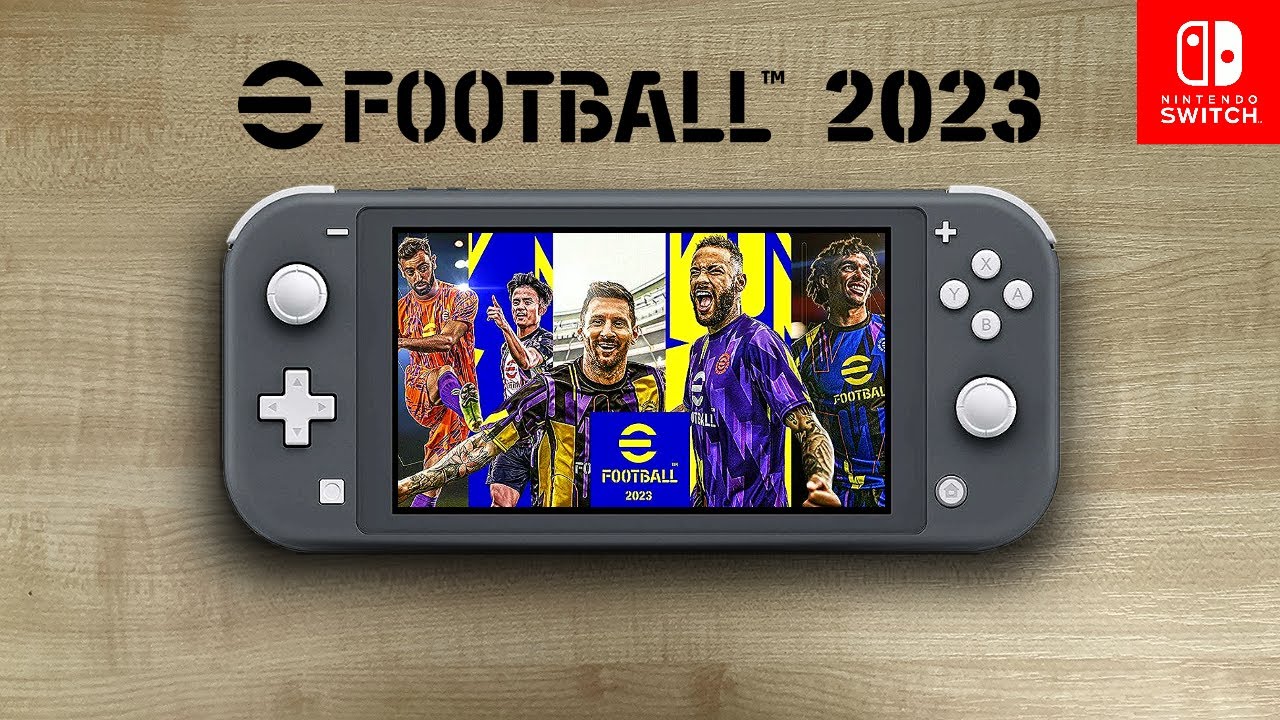 EFootball 2023 Nintendo Switch Lite Gameplay Remote Play YouTube