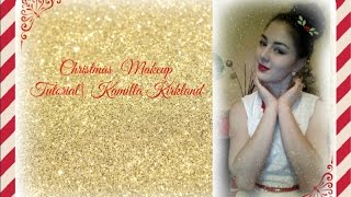 Новогодний макияж | Christmas makeup tutorial | Kamilla Kalina
