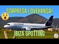 ✈️ SPOTTING en IBIZA (IBZ) | Día Soleado 10-15 nudos + Sorpresa LOVEHANSA | Aterrizajes Pista 24 🌞💨