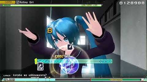 Rolling Girl [Hard Mode] - Perfect | Hatsune Miku Project Diva Mega Mix