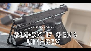 Pistola Glock 17 Gen4 Airgun Umarex Blowback Co2 Full Metal Slide