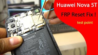 Huawei Nova 5T FFP Bypass | UnlockTool | Test Point