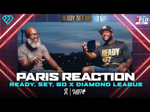 Paris Diamond League Instant Reaction featuring Tia Jones  l Ready, Set Go Show with Justin Gatlin