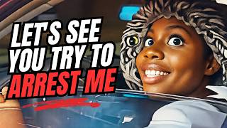 Foolish Woman Flees A Simple Traffic Stop and Ruins Her Life in Seconds!