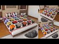 Beautiful Warm Winter Bedsheet Making - Special Bedroom Bedsheet