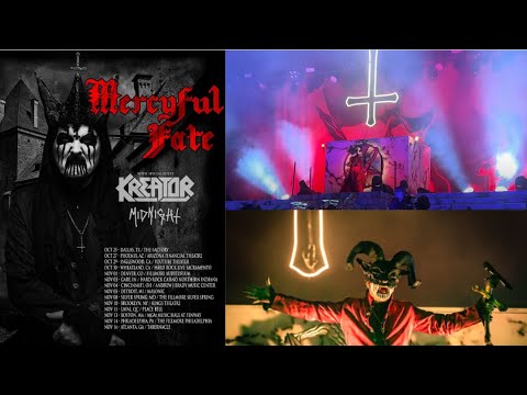 Mercyful Fate Announces 1st North American Headline Tour in 20 years w/ Kreator and Midnight