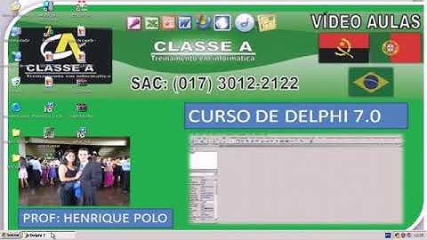 Curso de Delphi 70   2º Aula   Prof  Henrique Poloavi