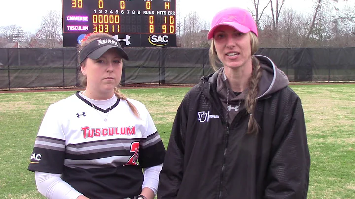 WATCH: Tusculum Softball Postgame (Allison Pate - ...
