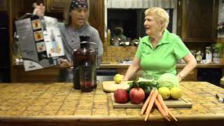 Elaine and Jon having some fun with the 2016 fusion juicer