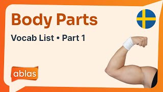 Body Parts | Swedish Vocabulary List (Part 1)