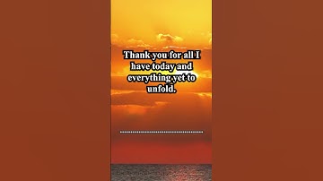 Thank You Affirmations | Positive Affirmations for Gratitude | Peaceful Positive Affirmations