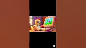 chicklet playing flappy bird #chicken #animation #ai #funny #birds #comedy #cute #foryoupage  #fyp